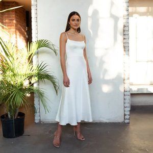 Jenny Yoo Callista Little White Dress NWOT